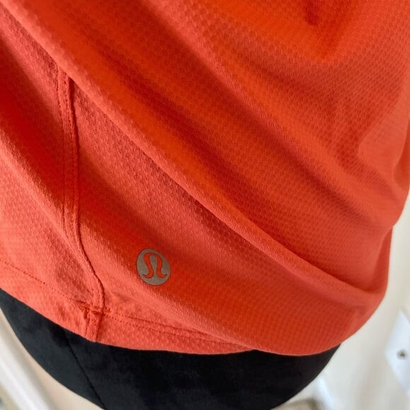Lululemon essential tank orange small - Picture 6 of 9